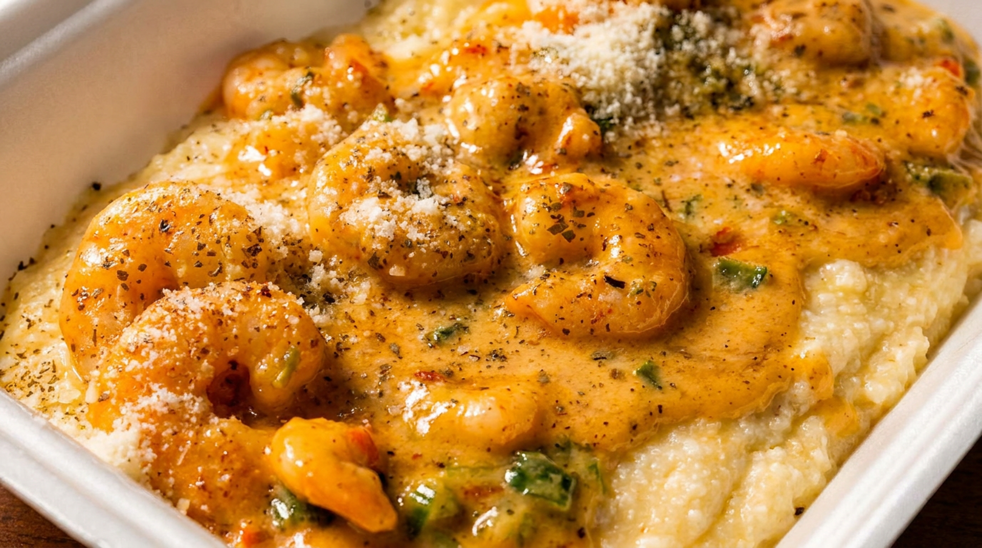 Shrimp and grits, gumbo, po'boys
